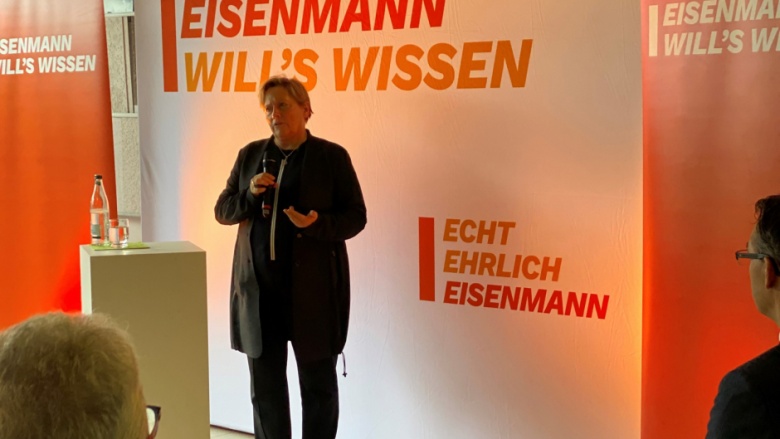 "Eisenmann wills wissen“