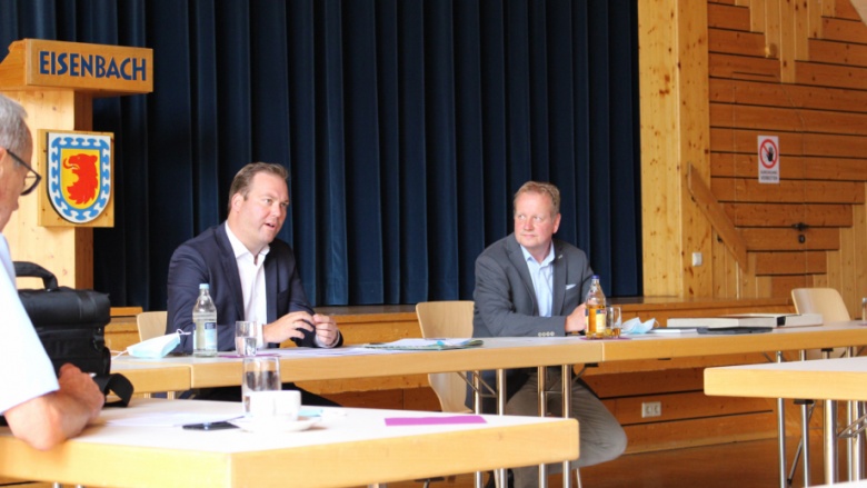 Wirtschaftsgespräch in Eisenbach