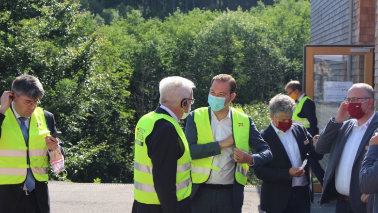 Ministerpräsident Kretschmann zu Besuch im Schwarzwald Ministerpräsident Kretschmann zu Besuch im Schwarzwald