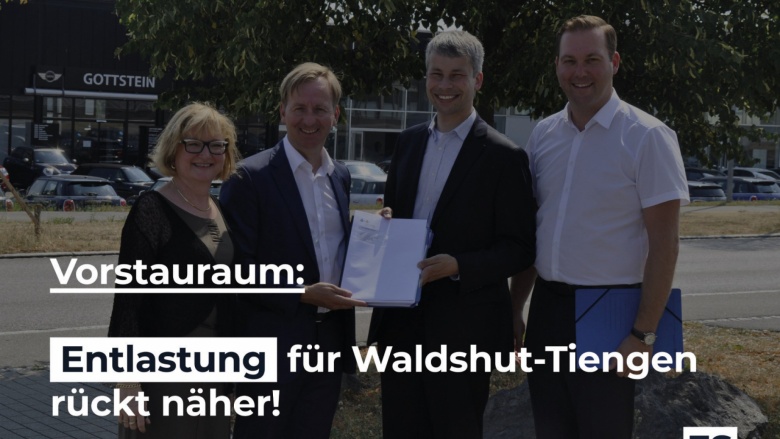 Vorstauraum: Entlastung für Waldshut-Tiengen rückt näher Vorstauraum: Entlastung für Waldshut-Tiengen rückt näher